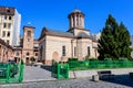 Bucharest, Romania, 27 March 2021: Main historical building of Buna Vestire St Anton Church Biserica Buna Vestire Sf Anton near Royalty Free Stock Photo