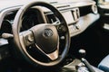 Toyota Car Cockpit Inside View