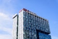 Bucharest, Romania - 15 May 2021: City Gate Towers in the Northern part of the city with headquarters and offices of Telekom, Royalty Free Stock Photo