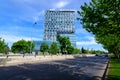 South Tower of the City Gate Towers in Piata Presei (Press Square) in the Northern part of the Royalty Free Stock Photo