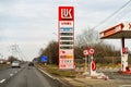 Lukoil gas station in Bucharest, Romania