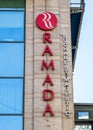 Bucharest/Romania - 09.27.2020: Ramada Bucharest Majestic hotel in Bucharest Royalty Free Stock Photo