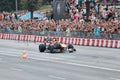 Bucharest, Romania - September 10 2022: Showrun Patrick Friesacher, Formula 1 Red Bull single seater RB7