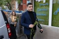 Orthodox Palm Sunday Procession, Bucharest, Romania