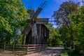 BUCHAREST, ROMANIA: 19th Century Old Windmill In Dimitrie Gusti National Village Museum (Muzeul Satului). Royalty Free Stock Photo