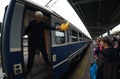 Warning Strike, Romanian Railway, Bucharest, Romania
