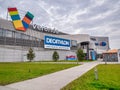 Veranda Mall shopping center facade in Bucharest