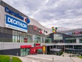 Veranda Mall shopping center facade in Bucharest