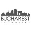 Bucharest Silhouette Design City Vector Art