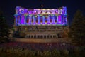 Bucharest spot light festival casa centrala a armatei historical building