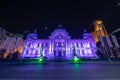 Bucharest spot light festival CEC historical building