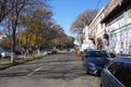 Old buildings proposed for renovation on Bucharest Street, Calarasi, Romania