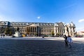 Bucharest University from the University square in Bucharest, Romania, 2023 Royalty Free Stock Photo