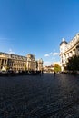 Bucharest University from the University square in Bucharest, Romania, 2023 Royalty Free Stock Photo