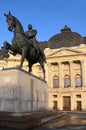 Bucharest view - Central Library Royalty Free Stock Photo