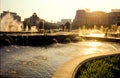 Bucharest water fountains