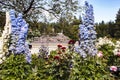 Buchart Gardens on Vancouver Island Royalty Free Stock Photo