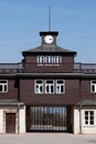 Buchenwald Camp Gate Royalty Free Stock Photo