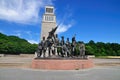 Buchenwald Holocaust Memorial Royalty Free Stock Photo