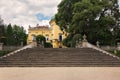 BUCHLOVICE, CZECH REPUBLIC, JULY 15, 2015: Buchlovice castle