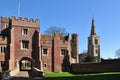 Buckden Towers and St Mary`s Church Royalty Free Stock Photo