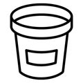 Bucket, carry water Vector Icon which can easily edit