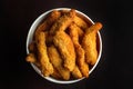 Bucket of chicken nagets-2 Royalty Free Stock Photo