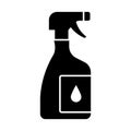 Bucket glyph vector icon which can easily modify or edit