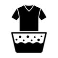 Bucket glyph vector icon which can easily modify or edit