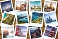 Bucket list destinations Royalty Free Stock Photo