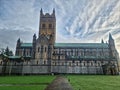 Buckfast Abbey forms part of an active Benedictine monastery at Buckfast, near Buckfastleigh, Devon,