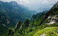 The Buckhorn Ridge of Qinling Mountain Royalty Free Stock Photo