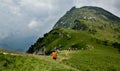 The Buckhorn Ridge of Qinling Mountain Royalty Free Stock Photo