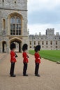 Windsor castle - The Queens Guards