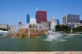 Buckingham fountain in Chicago