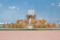 Buckingham Fountain Grant Park Chicago Royalty Free Stock Photo