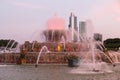 Buckingham Fountain at Grant Park in Chicago, Illinois Royalty Free Stock Photo