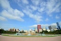 Buckingham Fountain Grant Park Chicago, United states of America Royalty Free Stock Photo