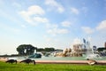 Buckingham Fountain Grant Park Chicago, United states of America Royalty Free Stock Photo