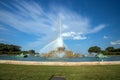 Buckingham fountain in Grant Park, Chicago, USA Royalty Free Stock Photo