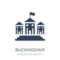 buckingham icon in trendy design style. buckingham icon isolated on white background. buckingham vector icon simple and modern