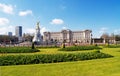 Buckingham palace Royalty Free Stock Photo