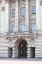 Buckingham Palace, facade with famous balcony, London,United Kingdom