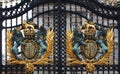 Buckingham Palace Gates Royalty Free Stock Photo