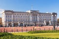 Buckingham Palace in London in a beautiful day Royalty Free Stock Photo