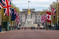 BUCKINGHAM PALACE, LONDON - 4 May 2023: Buckingham Palace ahead of the Coronation of King Charles III