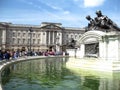 Buckingham Palace, London - Stock Image Royalty Free Stock Photo