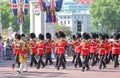 Buckingham palace royal parade London UK