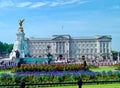 Buckingham Palace in Spring, London, England, U.K. Royalty Free Stock Photo