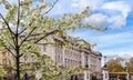 Buckingham palace in spring, London, UK Royalty Free Stock Photo